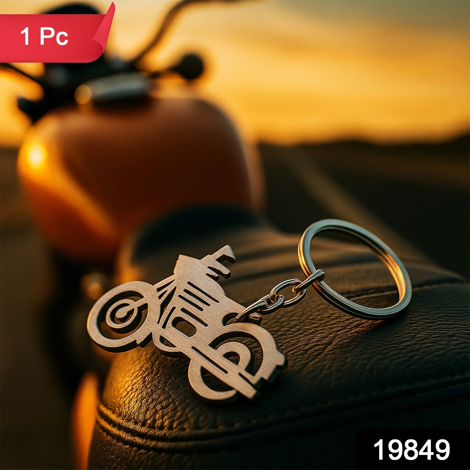 Ride Metal Keychain Ride Metal Keychain